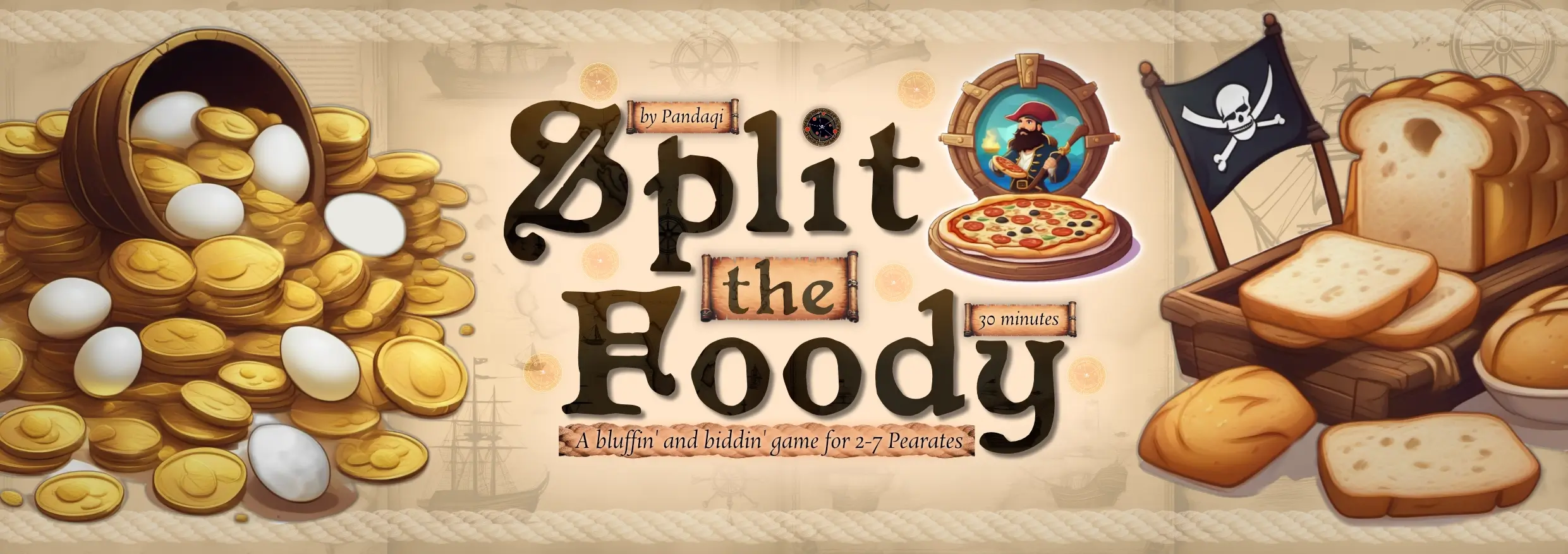 Split the foody header